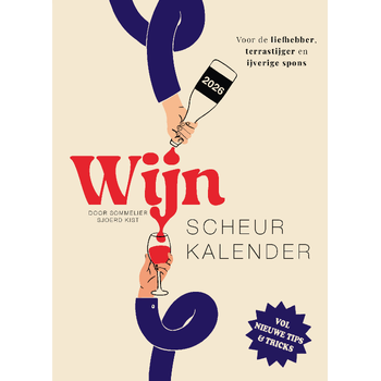De wijnscheurkalender 2026 bij Singel 344