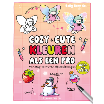 Cozy & cute kleuren als een pro (Paperback) bij Singel 344