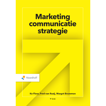 Marketingcommunicatiestrategie (Hardback) bij Singel 344