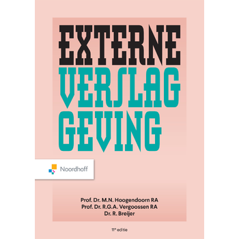 Externe Verslaggeving - 11e editie (Paperback) bij Singel 344