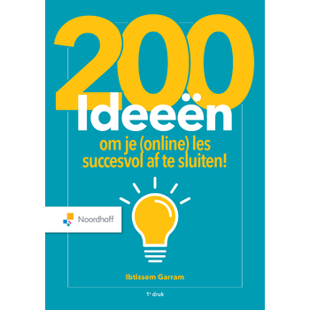 200 ideeën om je (online) les succesvol af te sluiten! (Paperback) bij Singel 344