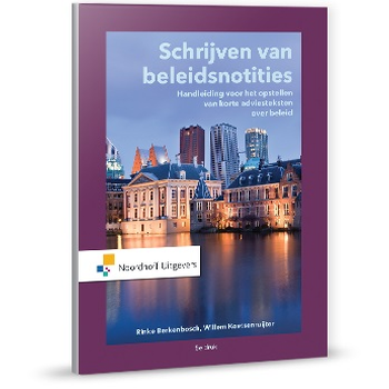 Schrijven van beleidsnotities (Paperback) bij Singel 344