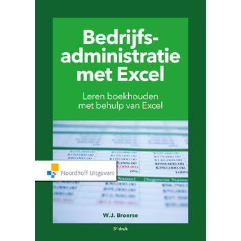 Bedrijfsadministratie met Excel (Paperback) bij Singel 344