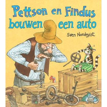 Pettson en Findus bouwen een auto (Board book) bij Singel 344