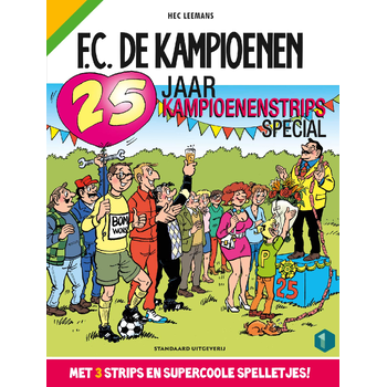 25 jaar F.C. De Kampioenen-strips-special (Paperback) bij Singel 344