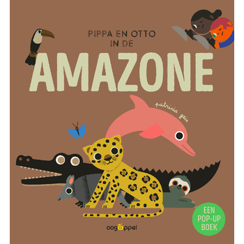 Pippa en Otto in de amazone - een pop-upboek (Board book) bij Singel 344