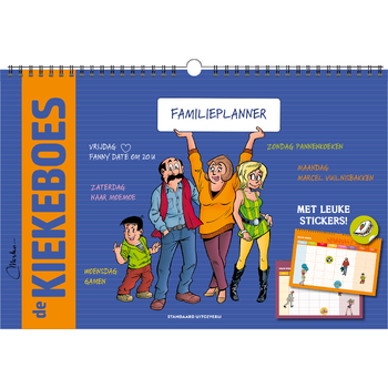 De Kiekeboes Familieplanner (Paperback) bij Singel 344