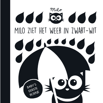 Milo ziet het weer in zwart-wit (Board book) bij Singel 344