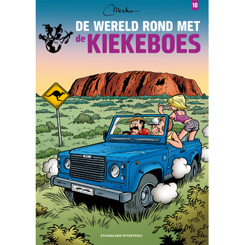 De wereld rond met de Kiekeboes (Paperback) van Merho