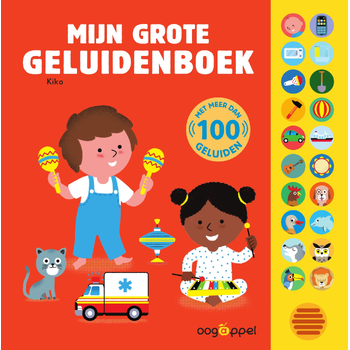 Mijn grote geluidenboek - 100 geluiden (Board book) van Kiko