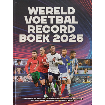 Wereldvoetbalrecordboek 2025 (Hardback) bij Singel 344