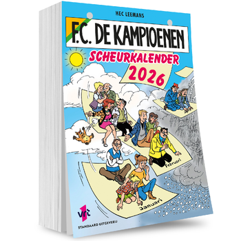 F.C. De Kampioenen scheurkalender 2026 bij Singel 344