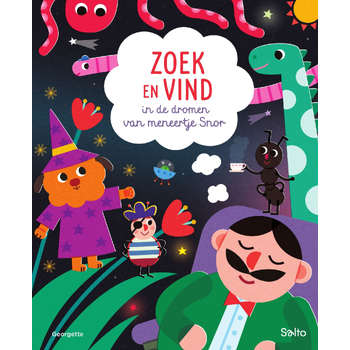 Zoek en vind in de dromen van meneertje Snor (Board book) bij Singel 344