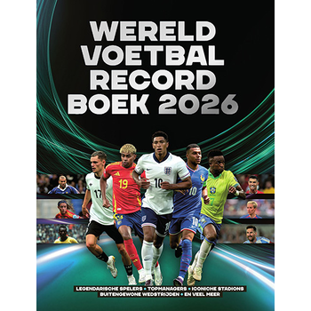 Wereldvoetbalrecordboek 2026 (Hardback) bij Singel 344