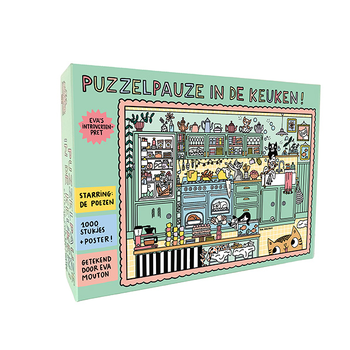 Eva's introvertenpret: Puzzelpauze in de keuken bij Singel 344