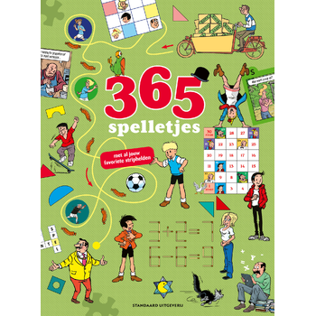 365 spelletjes met al jouw favoriete stripfiguren (Paperback) bij Singel 344