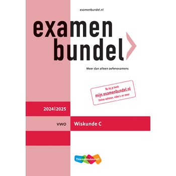 vwo Wiskunde C 2024/2025 (Paperback) bij Singel 344