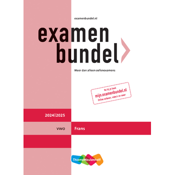 vwo Frans 2024/2025 (Paperback) bij Singel 344