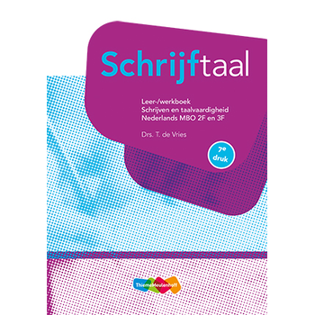 Leer/werkboek (Paperback) bij Singel 344