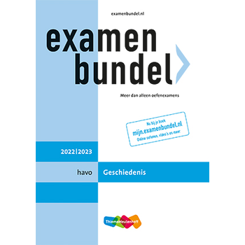 havo Geschiedenis 2022/2023 (Paperback) bij Singel 344