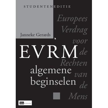 Europees verdrag voor de rechten van de mens, algemene beginselen, studenteneditie (Paperback) bij Singel 344