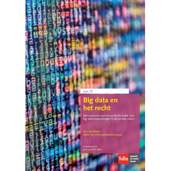 Big data en het recht (Paperback) bij Singel 344