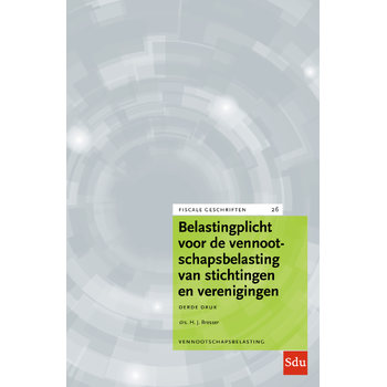 Belastingplicht voor de vennootschapsbelasting van stichtingen en verenigingen (Paperback) bij Singel 344