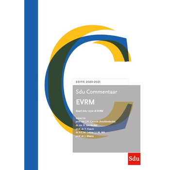 Sdu Commentaar EVRM 2020-2021 (set 2 ex.) (Hardback) bij Singel 344