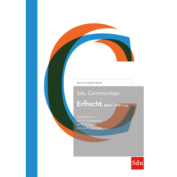 Sdu Commentaar Erfrecht (Boek 4 BW c.a.) 2020-2021 (Hardback) bij Singel 344