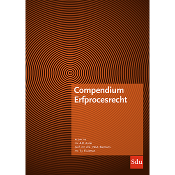 Compendium erfprocesrecht (Hardback) bij Singel 344