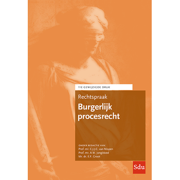 Rechtspraak Burgerlijk procesrecht (Paperback) bij Singel 344