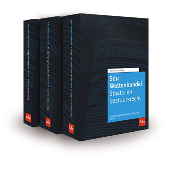 Sdu Wettenbundel 2022-2023 (set a drie delen) (Paperback) bij Singel 344