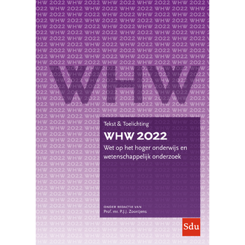 WHW 2022 Tekst & Toelichting (Paperback) bij Singel 344