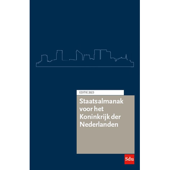 Staatsalmanak voor het Koninkrijk der Nederlanden. Editie 2023 (Paperback) bij Singel 344