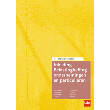 Inleiding Belastingheffing ondernemingen en particulieren 2023 (Paperback) bij Singel 344