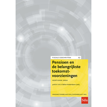 Pensioen en de belangrijkste toekomstvoorzieningen (Paperback) bij Singel 344