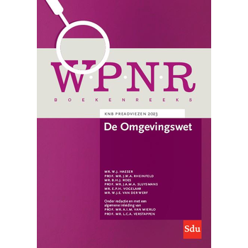 De Omgevingswet (Paperback) bij Singel 344