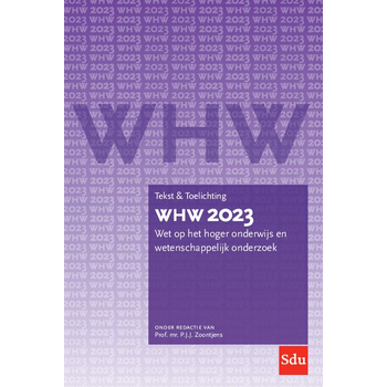 WHW 2023 Tekst & Toelichting (Paperback) bij Singel 344