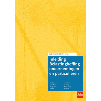 Inleiding Belastingheffing ondernemingen en particulieren. 2024 (Paperback) bij Singel 344