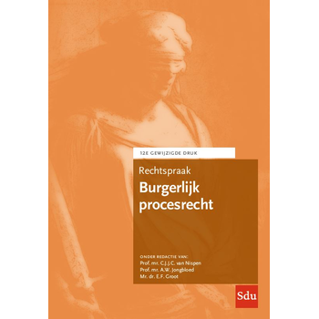 Rechtspraak Burgerlijk procesrecht (Paperback) bij Singel 344