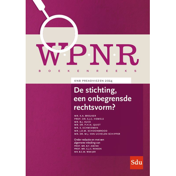 De stichting, een onbegrensde rechtsvorm? (Paperback) bij Singel 344