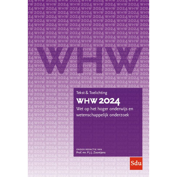 WHW 2024 Tekst & Toelichting (Paperback) bij Singel 344