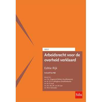 Arbeidsrecht voor de overheid verklaard. Editie Rijk (Paperback) bij Singel 344