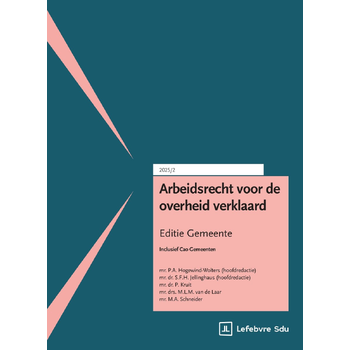 Arbeidsrecht voor de overheid verklaard. Editie Gemeente (Paperback) bij Singel 344