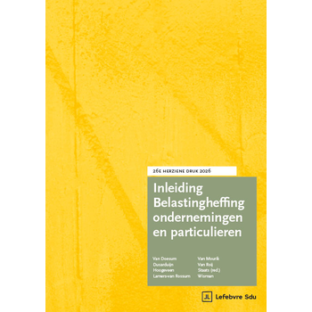 Inleiding Belastingheffing ondernemingen en particulieren 2026 (Paperback) bij Singel 344