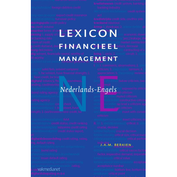 Lexicon Financieel Management Nederlands-Engels (Hardback) van J.A.M. Berkien