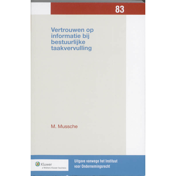 Vertrouwen op informatie bij bestuurlijke taakvervulling (Paperback) bij Singel 344