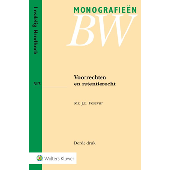 Voorrechten en retentierecht (Paperback) bij Singel 344