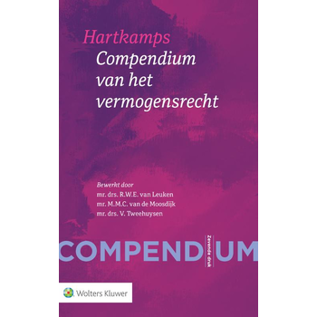 Hartkamps Compendium van het vermogensrecht (Hardback) bij Singel 344