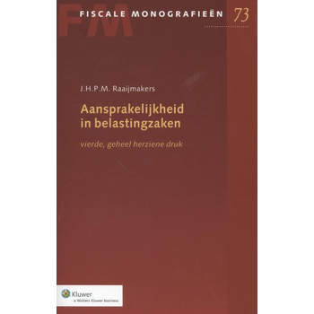 Aansprakelijkheid in belastingzaken (Paperback) bij Singel 344
